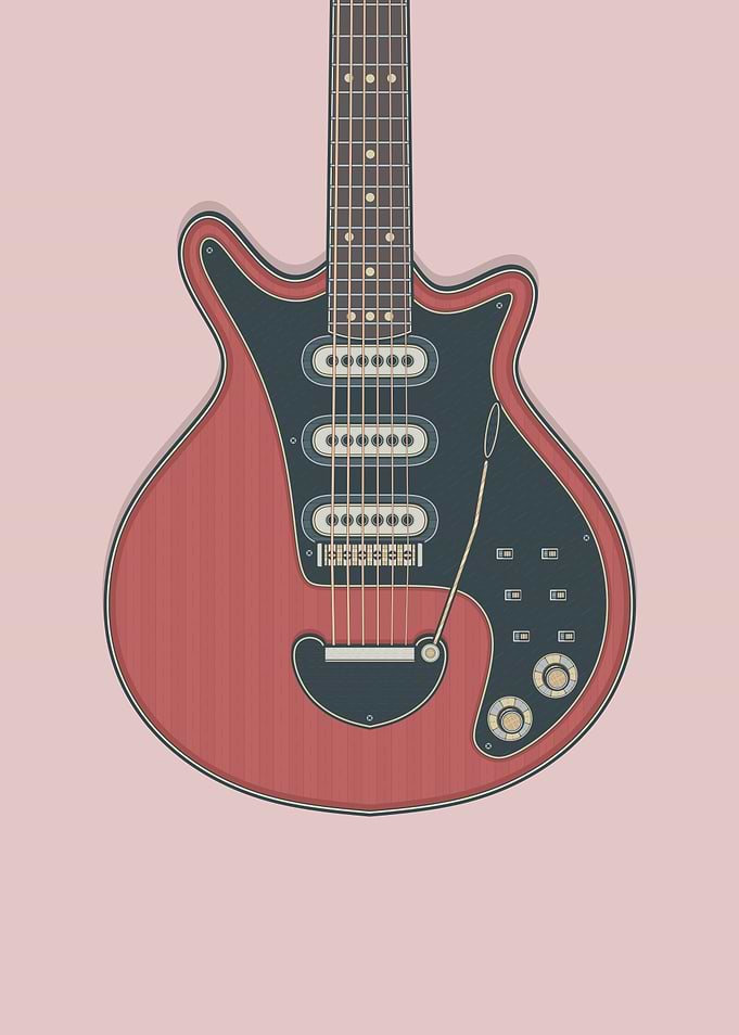 The Red Special Guitar