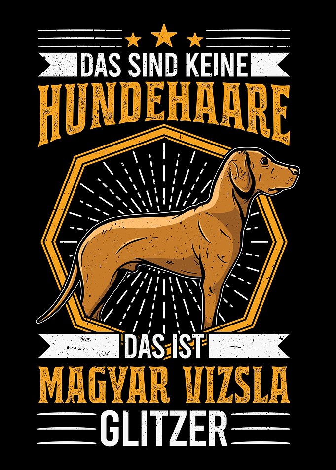 Magyar Vizsla Glitzer Drah