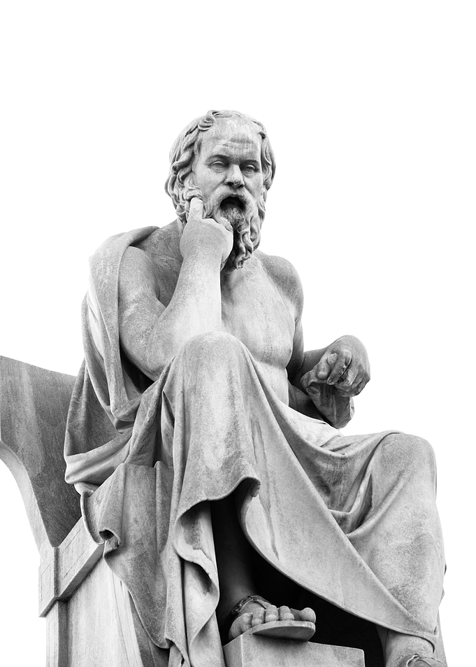 Socrates Marble Statue 2