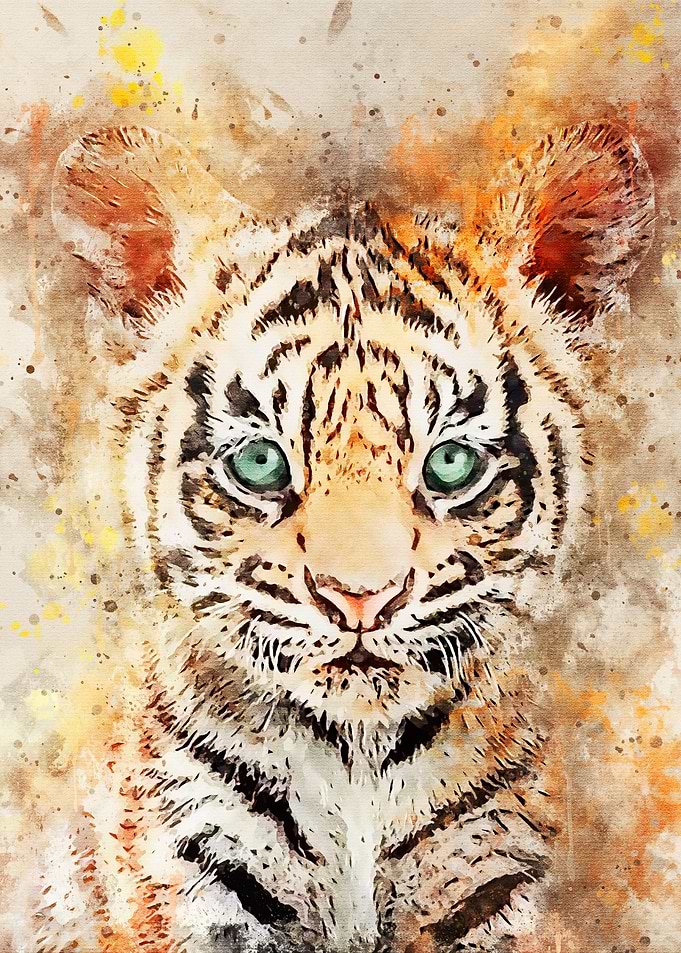 new art tiger