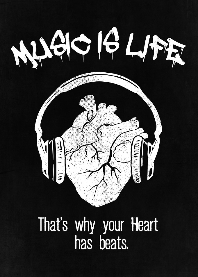 Heart with Headphones