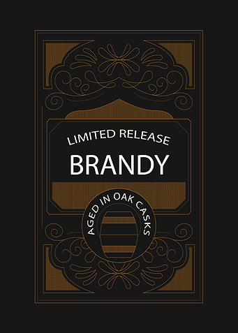 Brandy label