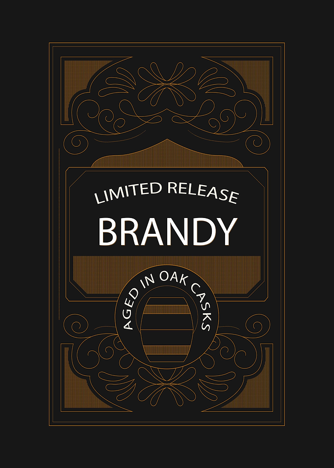 Brandy label