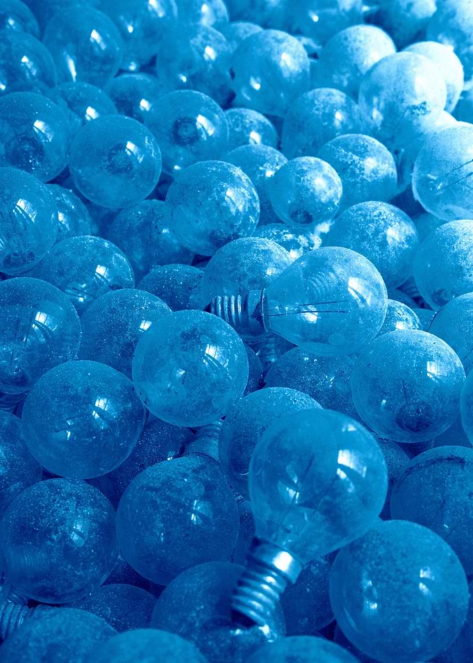 Dusty light bulbs