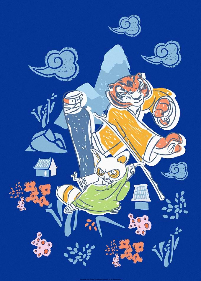 Tigress and Shifu