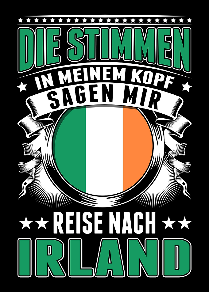 Irland Stimmen Irische Fla