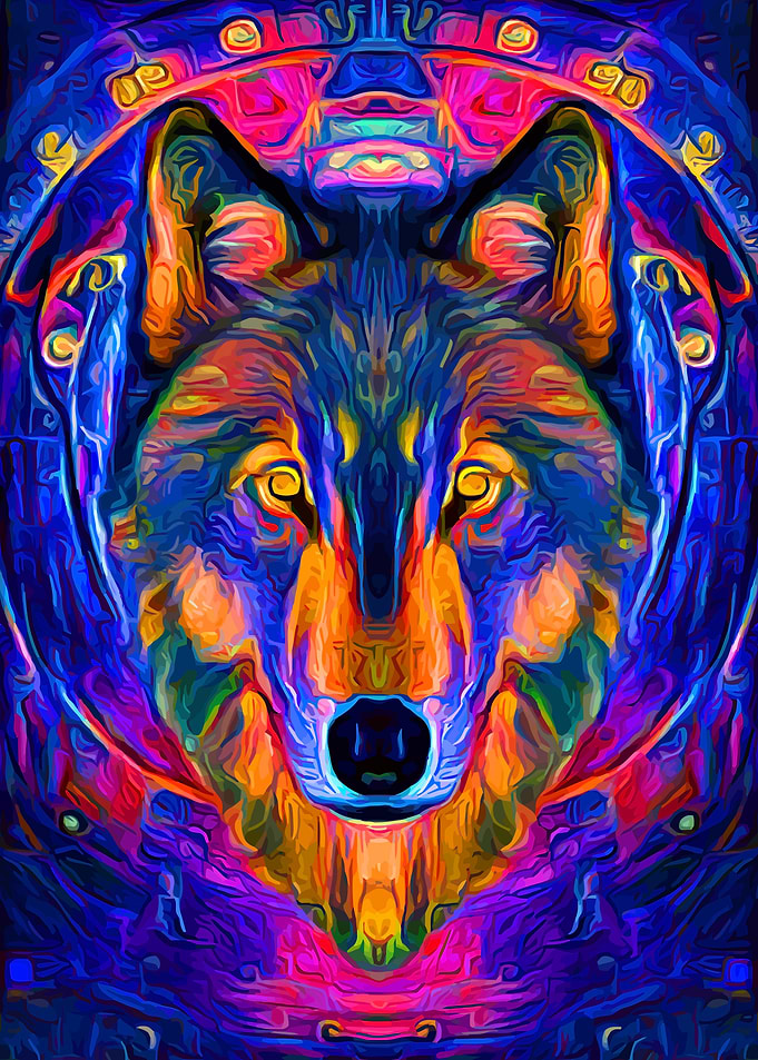 Space Wolf Fantasy