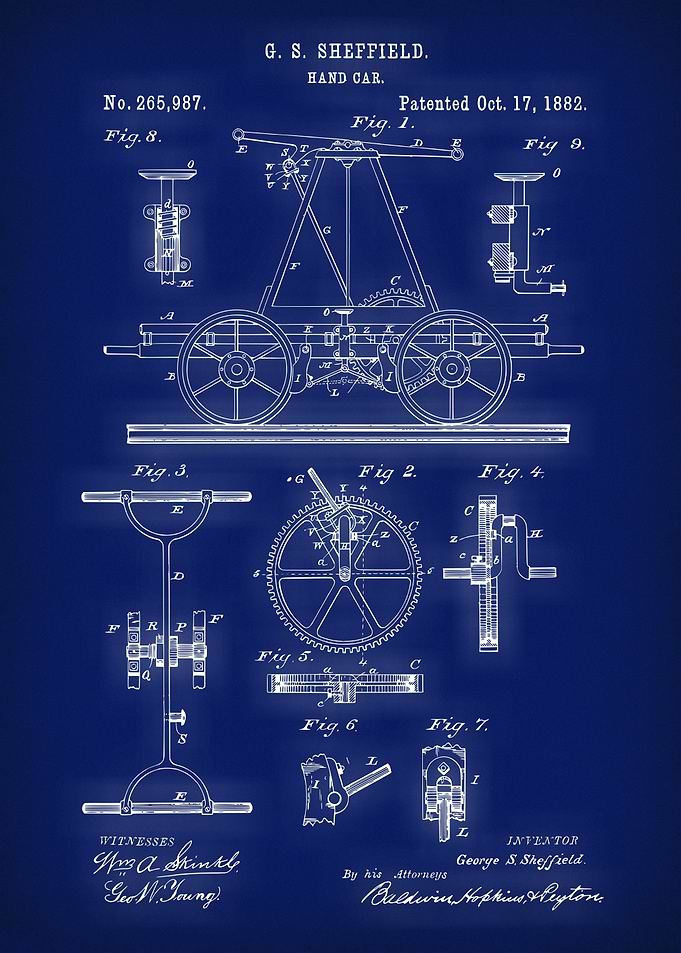 Hand Car Patent
