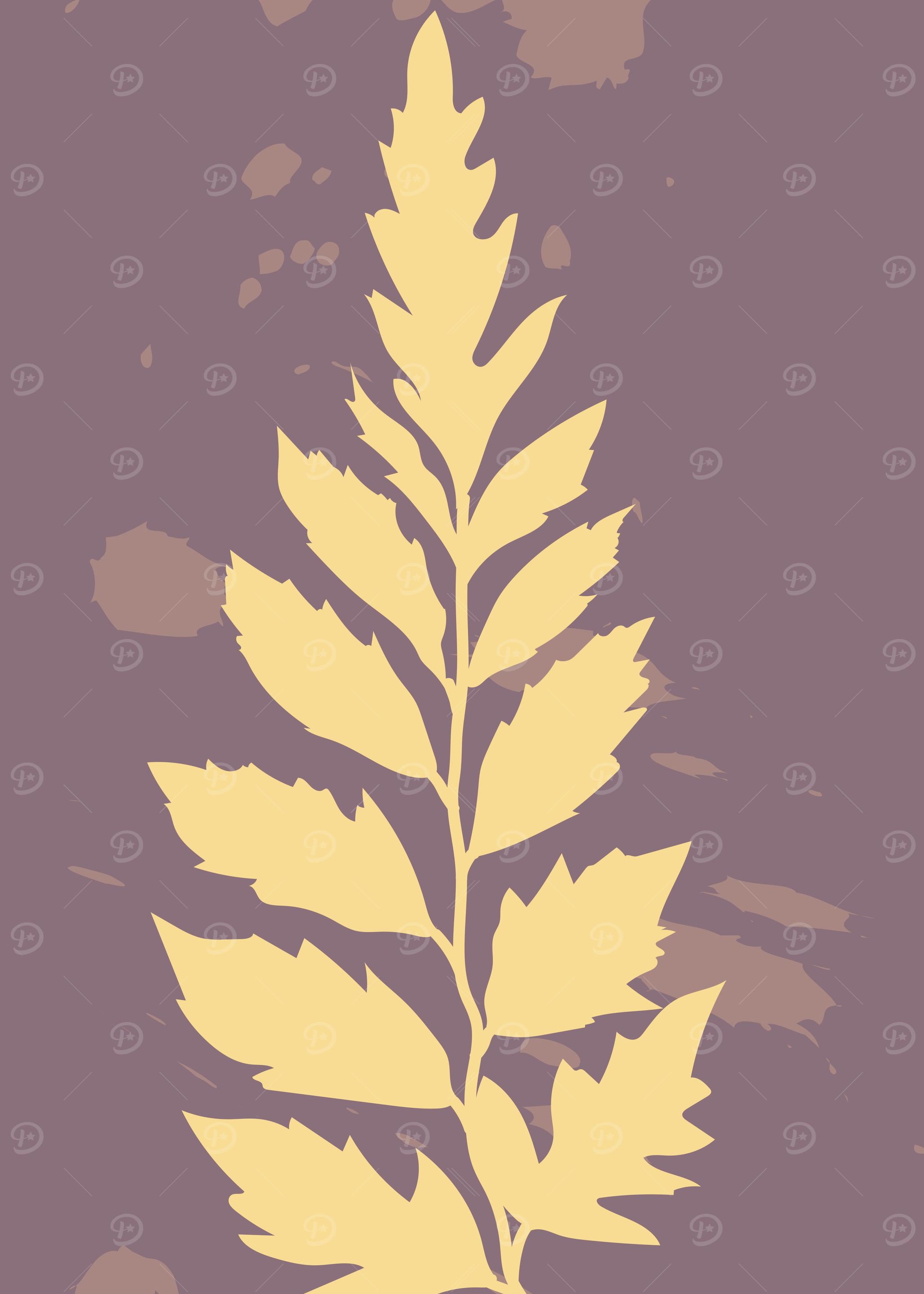 Nature tree leaf plant art