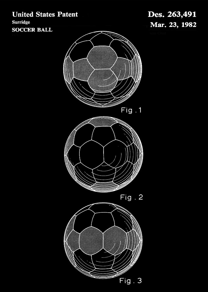 Soccer ball patent
