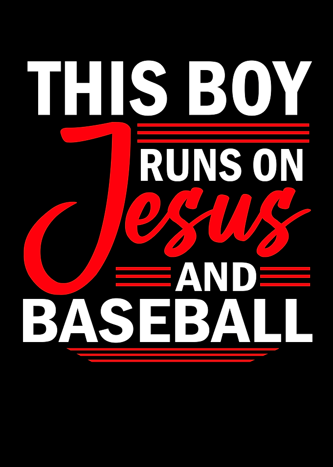 Runs On Jesus And Baseball
