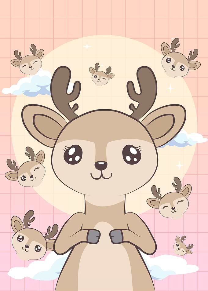 Japanese Kawaii Deer