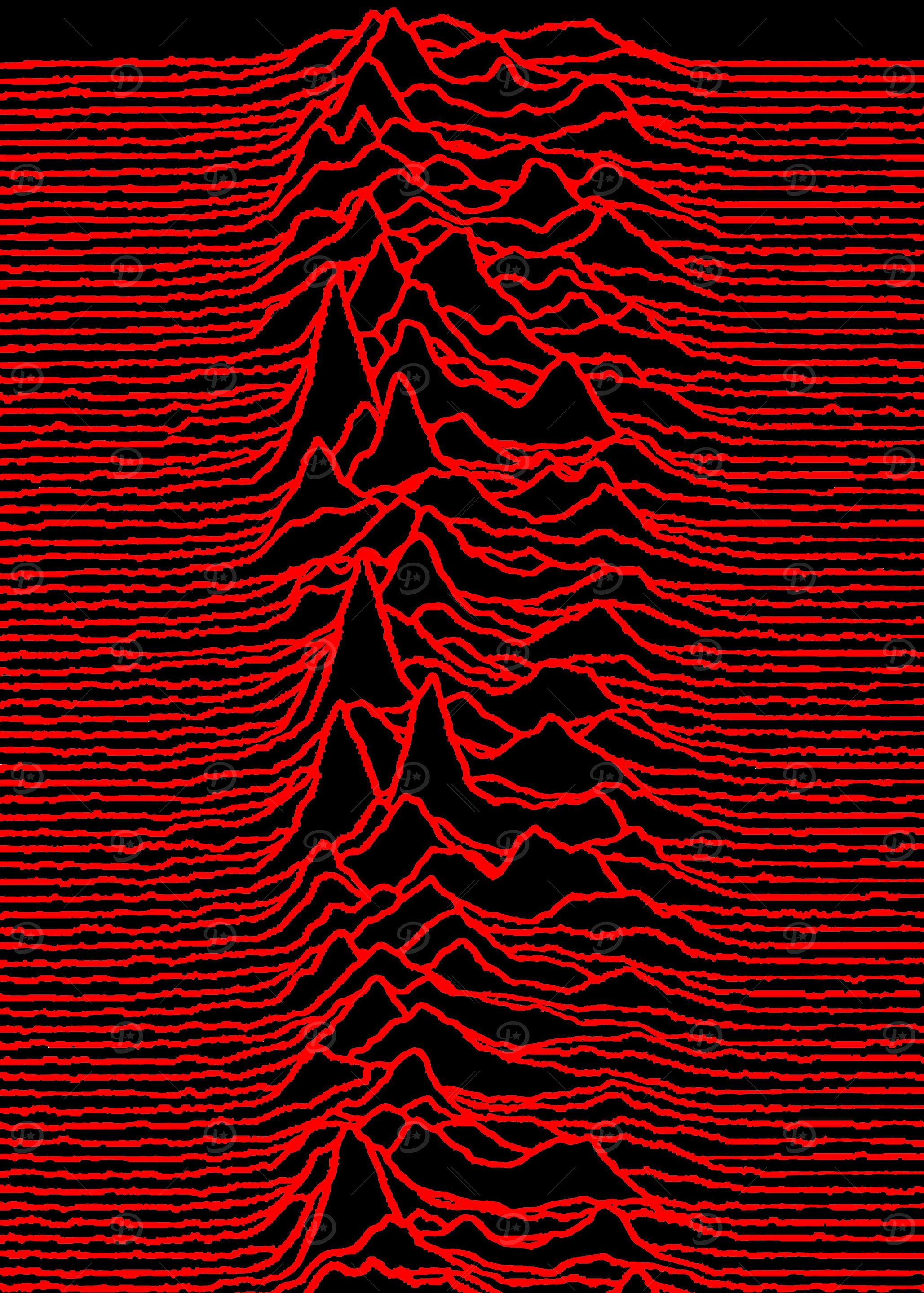 Trembing Waves in Red