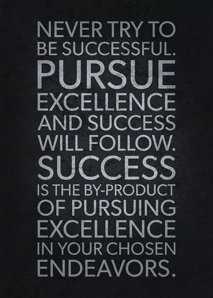 Pursue Excellence