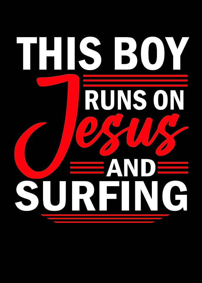 Runs On Jesus And Surfing