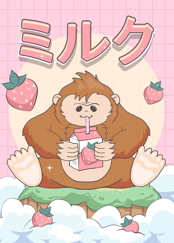 Bigfoot Strawberry Milk
