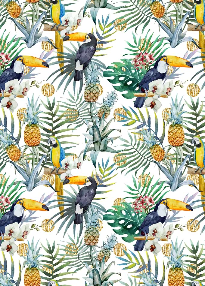 Tropical Summer Pattern 14