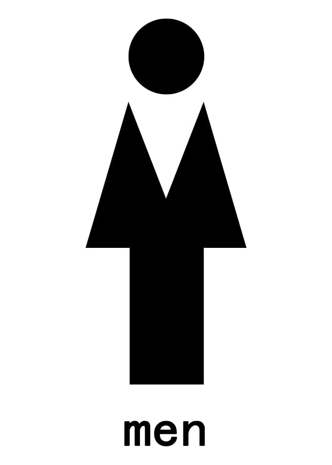 WC Man Toilet