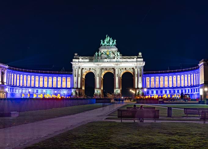 Cinquentenaire by night