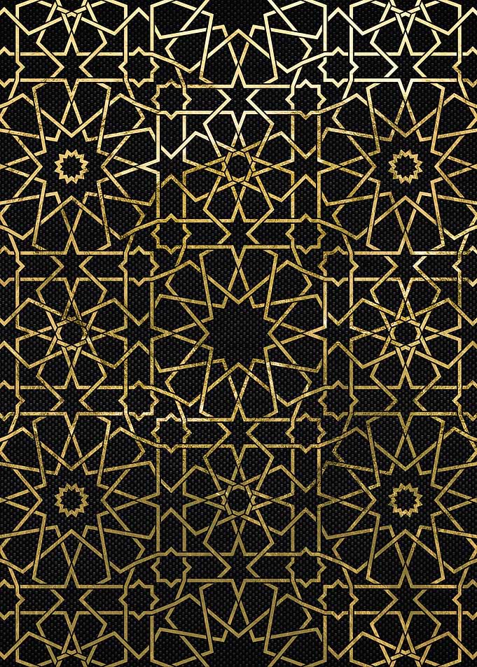 Arabic Gold pattern