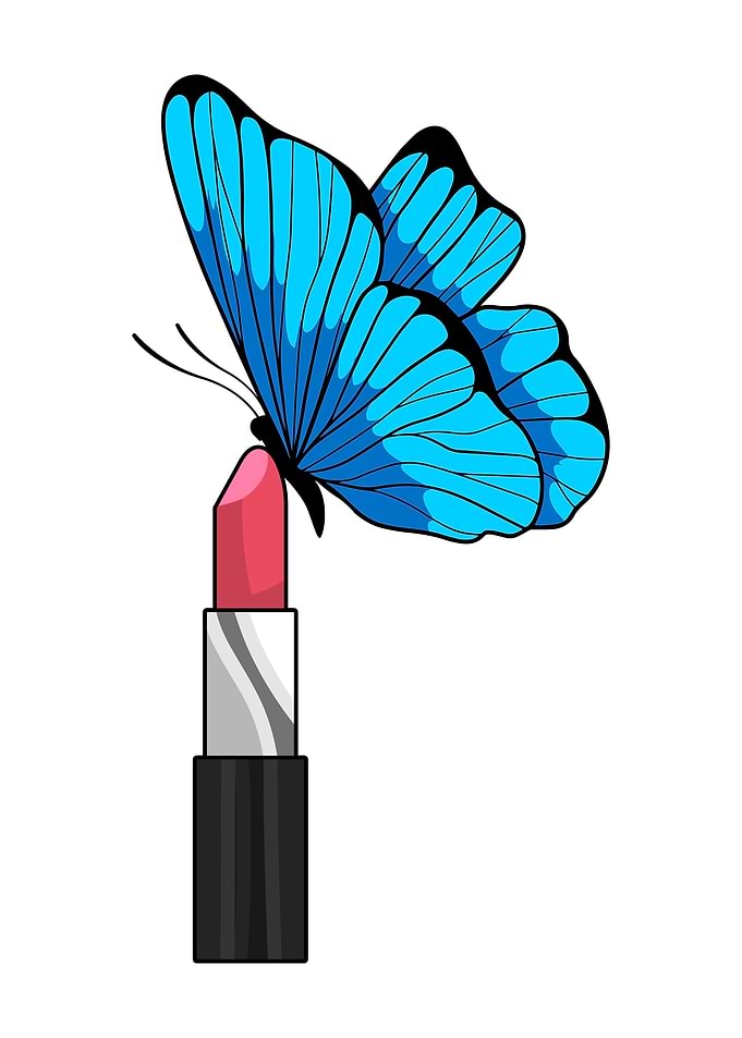 Butterfly Lipstick