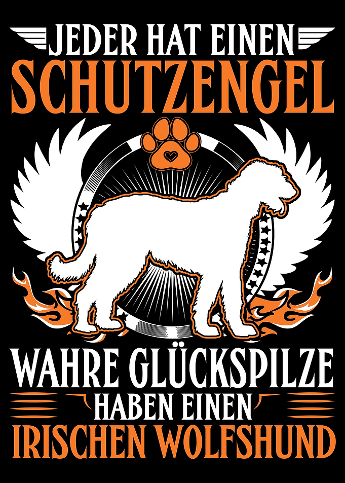 Irischer Wolfshund Schutze