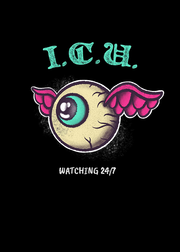 ICU Watching Eye Wings