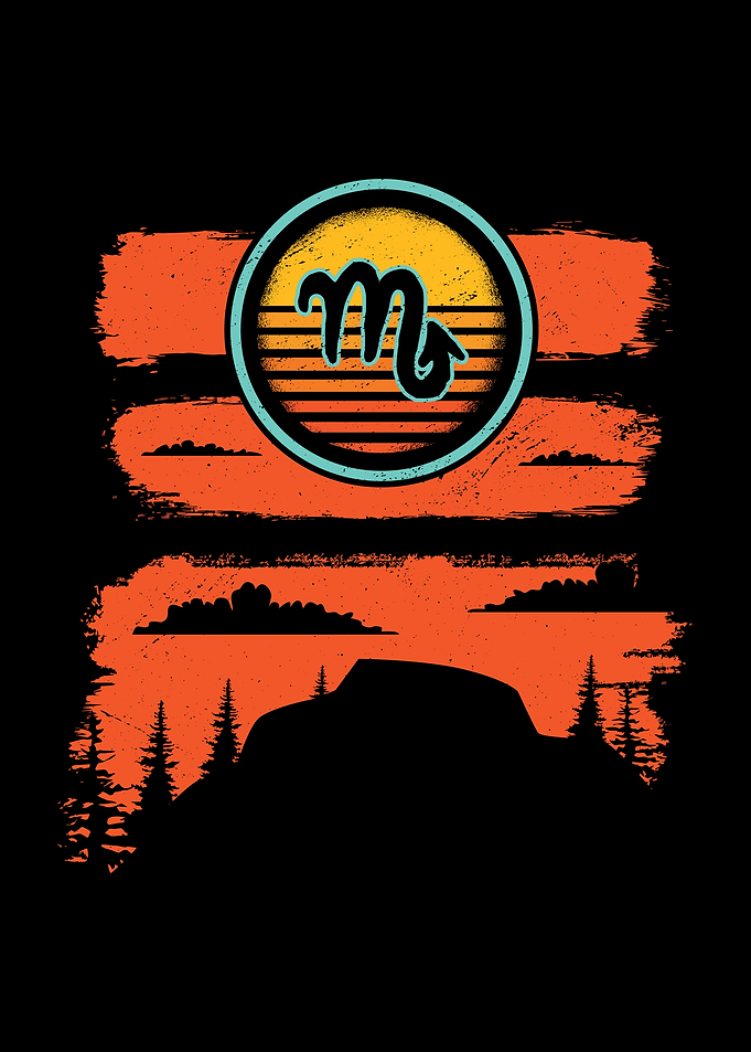 Scorpio Zodiac Sign Logo