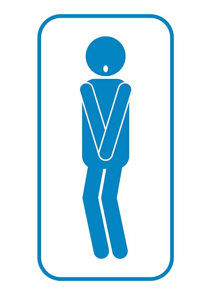 Boy Man WC Toilet