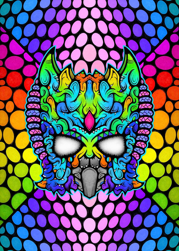 Demonic Voodoo Mask