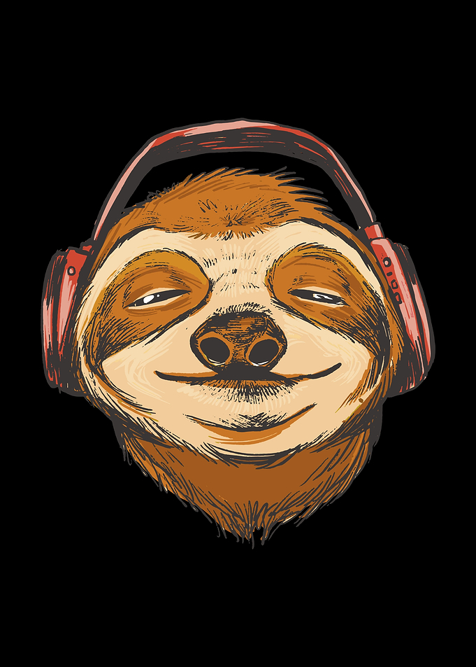 Sloth animal with