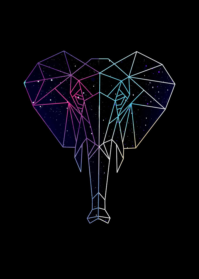 Elephant polygon