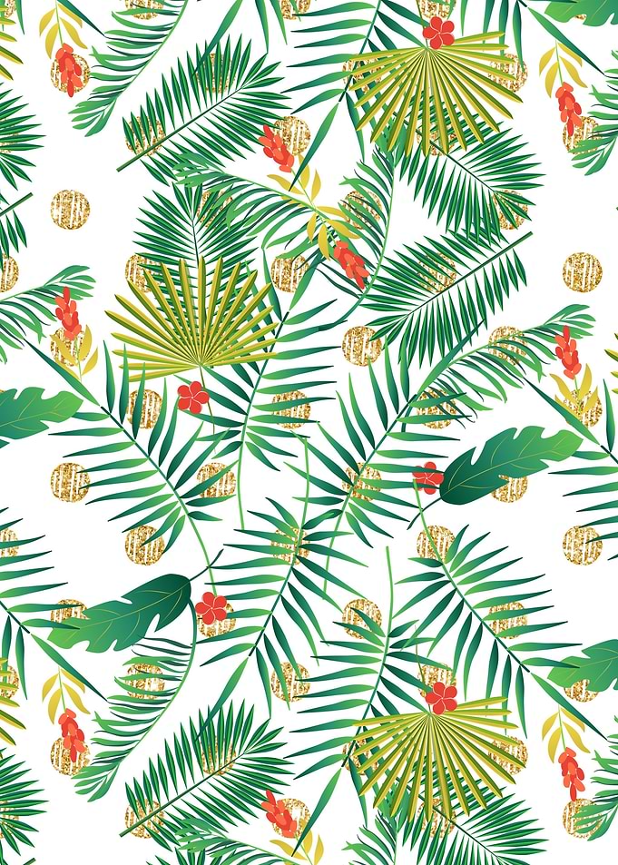 Tropical Summer Pattern 09
