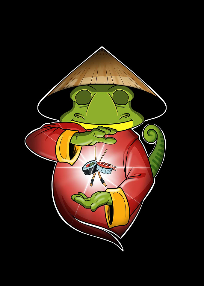 Sushi Chameleon Japanese