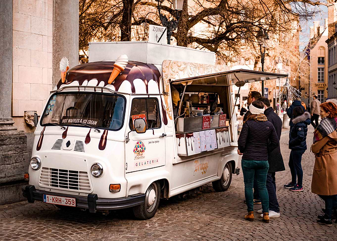 Ice Cream Truck Bruges