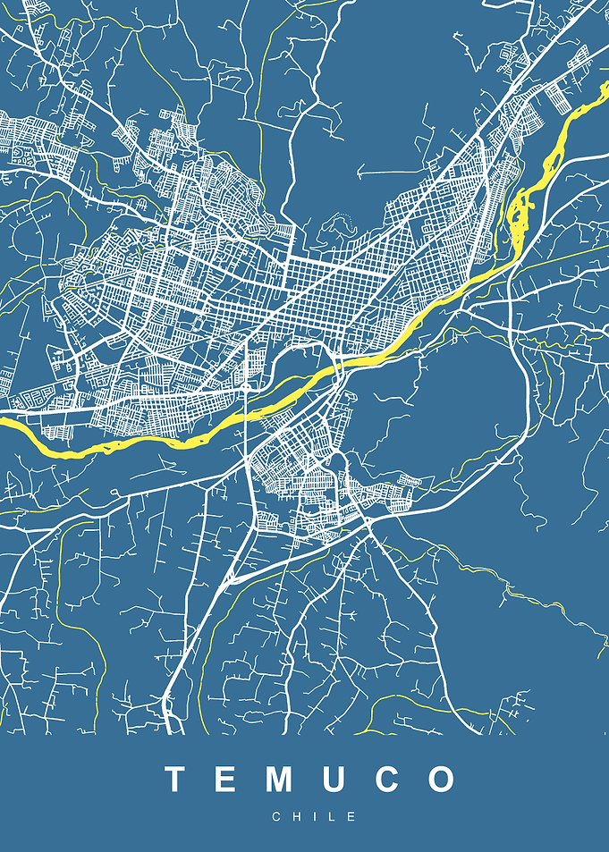 TEMUCO Map CHILE