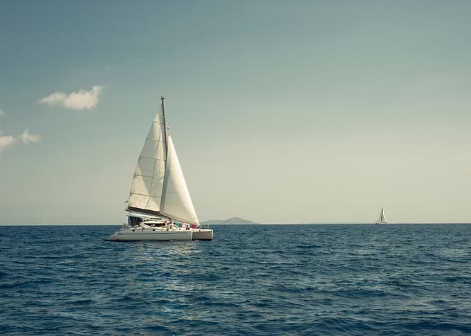 We are sailing
