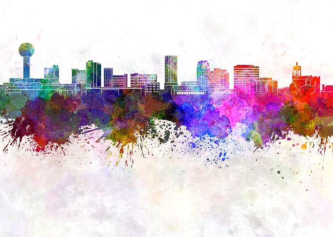 Knoxville skyline