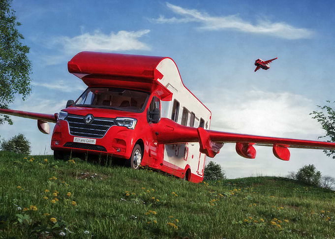 flying camper