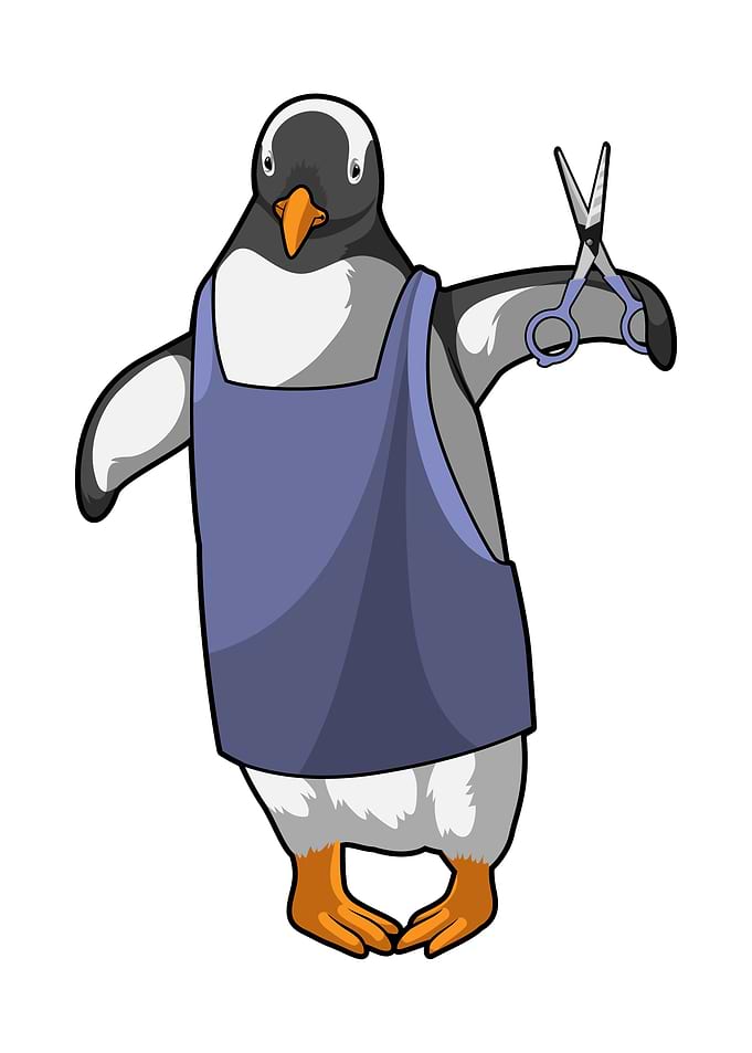 Penguin Hairdresser