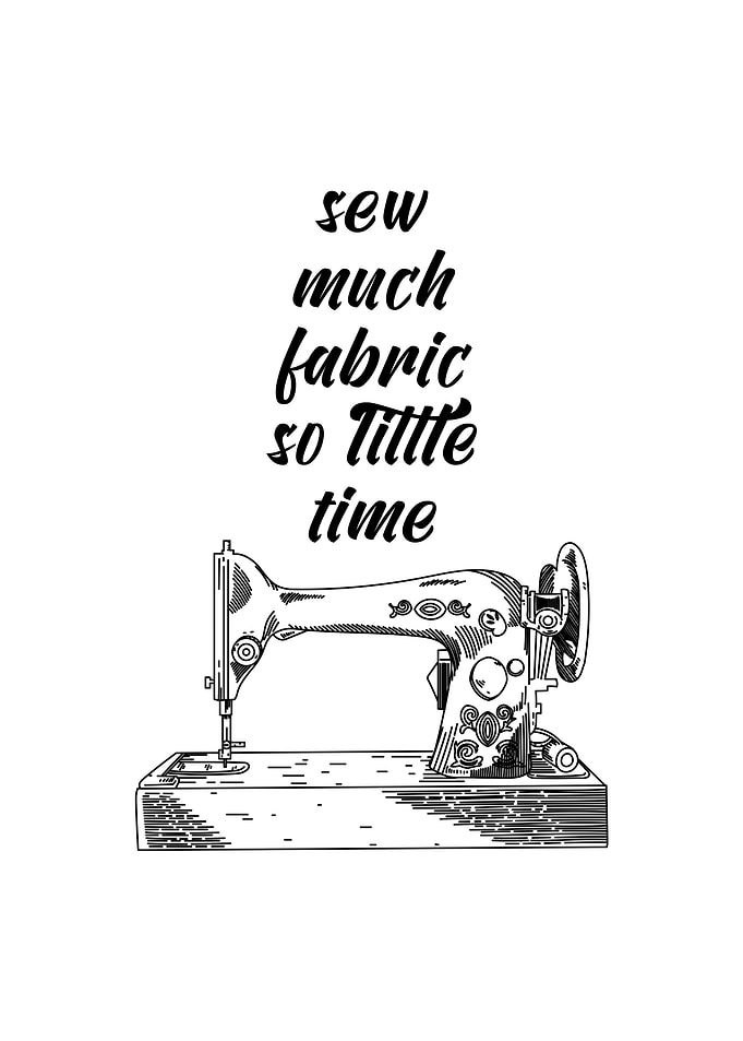 Sewing Stitching Wall Art