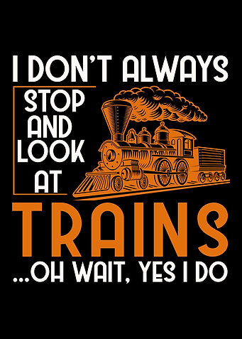 Train Funny Trainspotter