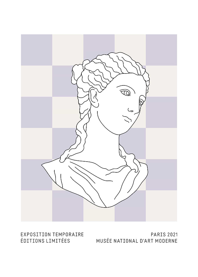 Purple Checkered