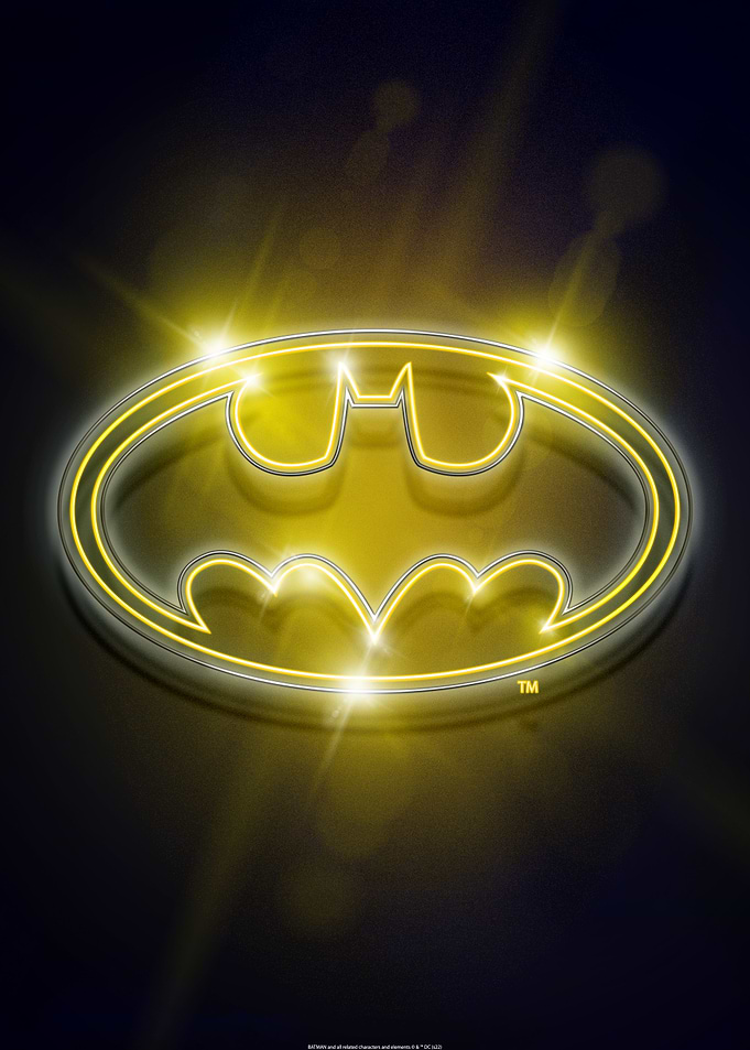 Batman neon
