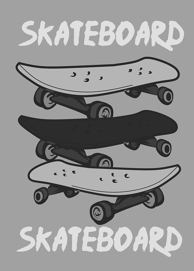 skate boarding
