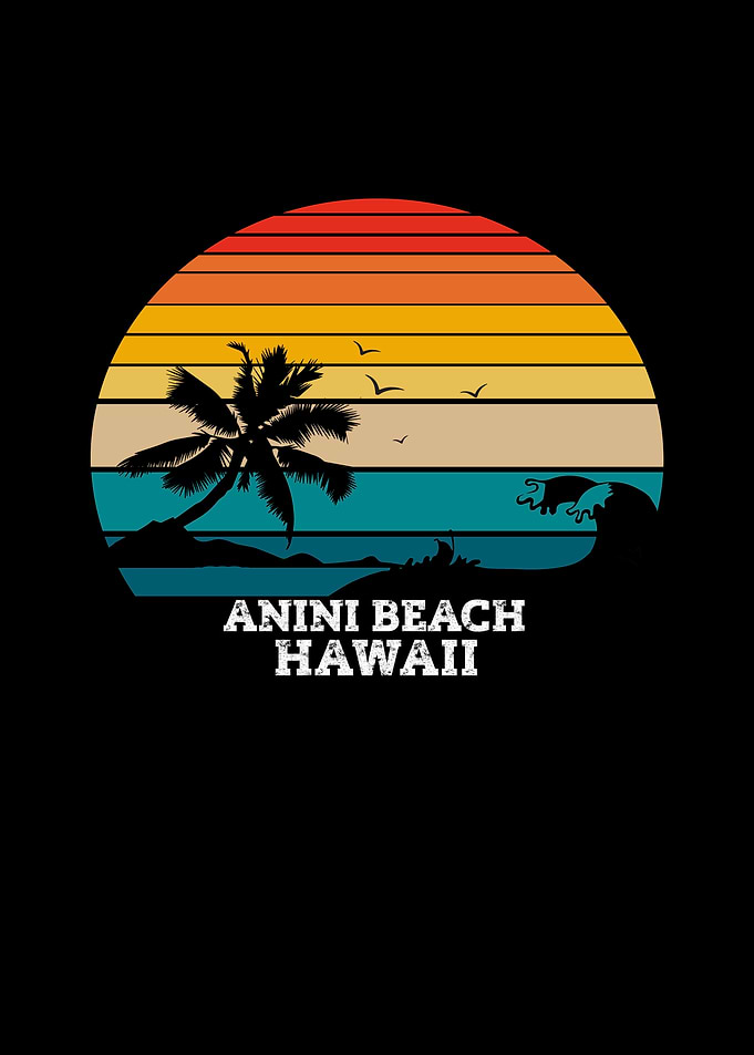Anini Beach Hawaii gift