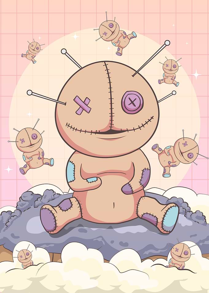 Kawaii Voodoo Doll Occult