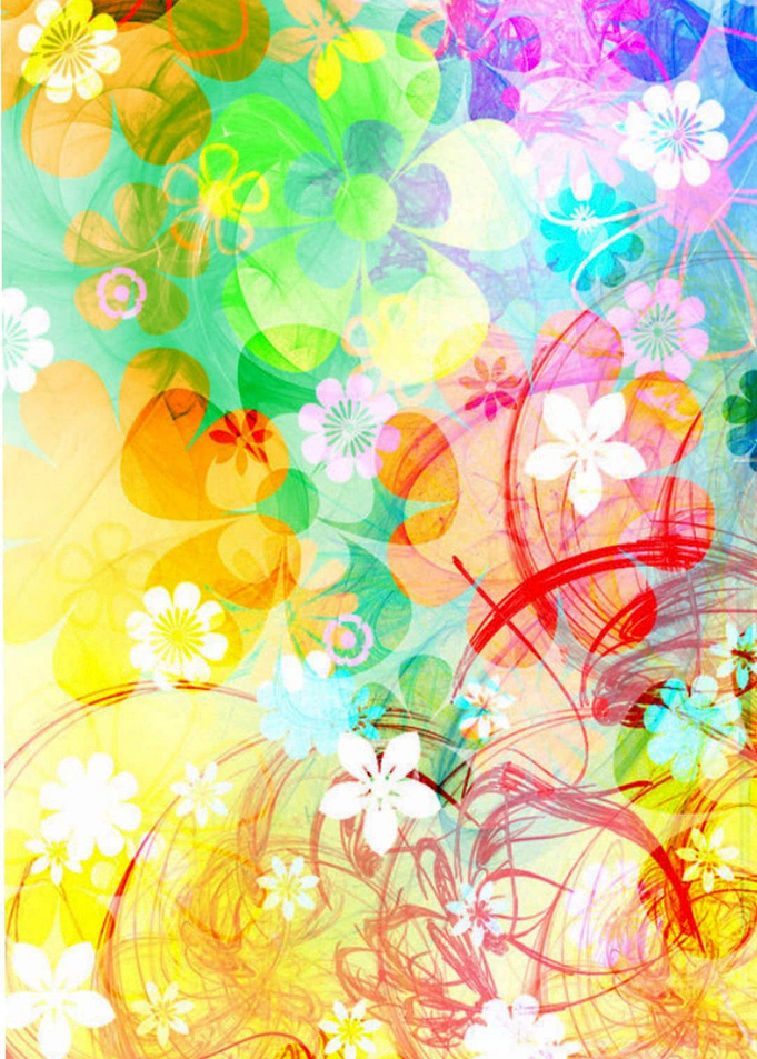 Vintage floral pattern