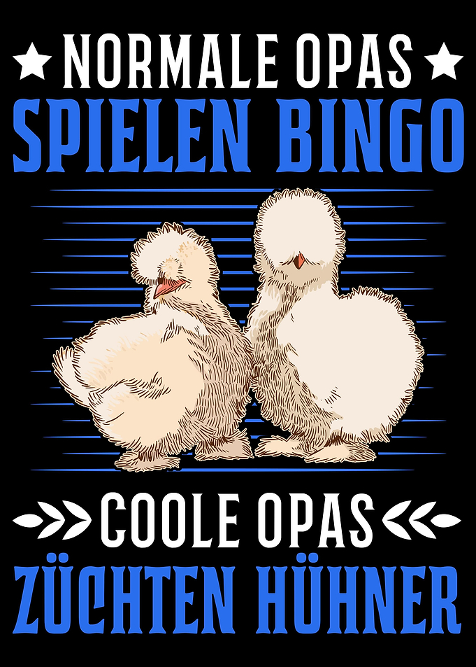 Seidenhuhn Opa Hhner Hhn