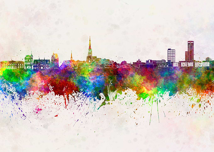 Leeuwarden skyline